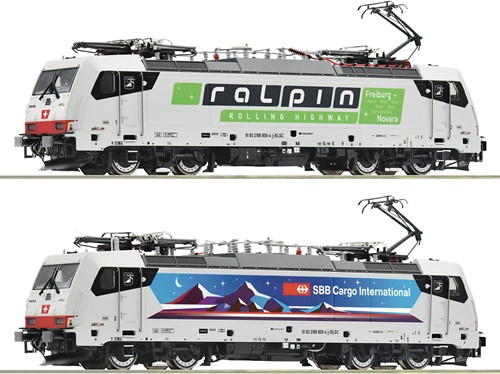 Roco 7500035 H0 - Electric locomotive 186 909-4 "Nightpiercer", SBB/RAlpin