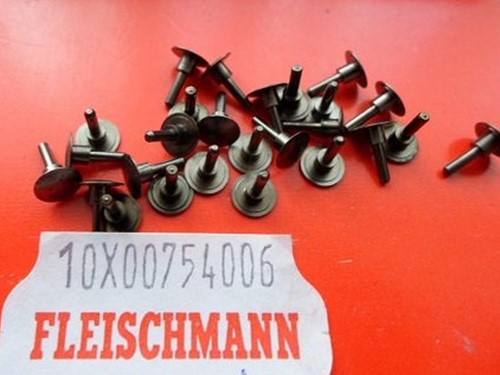 Fleischmann 754006  - Puffer gewoelbt - schw.vern. (00754006)