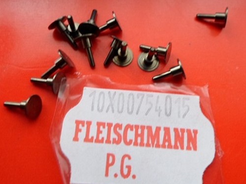 Fleischmann 754015  - Puffer flach - schw.vern. (00754015)