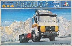Italeri 756 - MAN 6X4 Formula 6 1:24