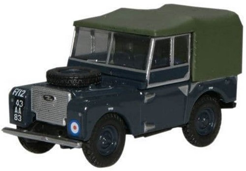 Oxford Commercials 76LAN180004 00 - Land Rover S1 80inch Canvas RAF