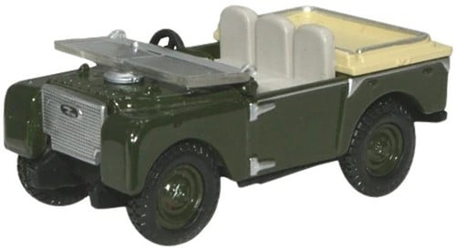 Oxford Commercials 76LAN180005 00 - Land Rover 80inch Flat Back