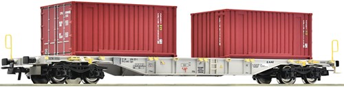 Roco 77345 H0 - Cont.Tragw. AAE+Container