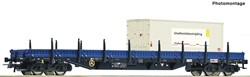 Roco 77686 H0 - Rongenwagen Railpro + Container