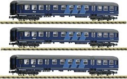 Fleischmann 814713 N - 3er Set Reisezugwag. NS