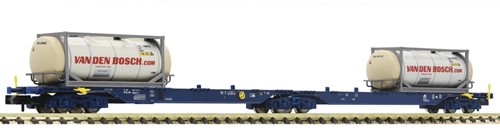 Fleischmann 825338 N - Dubbele Draagwagen Sggmrs, ERR, b