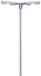 Brawa 84059 H0 - LED-Bahnsteigleuchte Stecks., einzeln