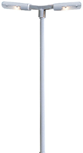 Brawa 84059 H0 - LED-Bahnsteigleuchte Stecks., einzeln