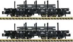 Fleischmann 845608 N - Set 2x Schwerlastw.NS+Brammen