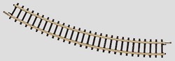 Märklin 8521 Z - Gebogen rail 195mm 30° 10stuks