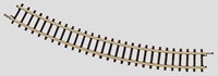 Märklin 8521 Z - Gebogen rail 195mm 30° (Zonder Verpakking)