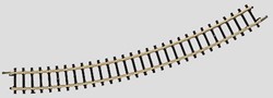 Märklin 8531 Z - Gebogen rail 220mm 30° 10stuks
