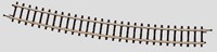 Märklin 8591 Z - Gebogen rail 13° R- 490mm (Zonder Verpakking)