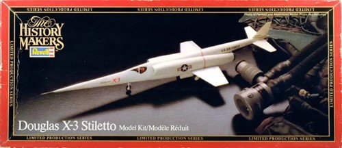 Revell 8620 - Douglas X-3 Stiletto The History Makers 1:65 (Open Verpakking)