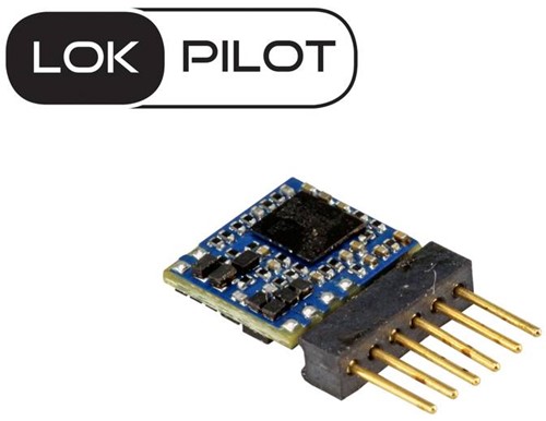 ESU 59817 H0 TT N - Lokpilot 5 Micro, DCC/MM/SX, 6-pin direct NEM651 (26)
