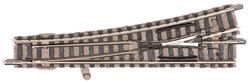Fleischmann 9178 N - Handbediende Wissel Links 111mm Geleidend Puntstuk