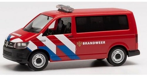 Herpa 941907 H0 - Volkswagen T6 Nederlandse Brandweer (nieuwe striping)