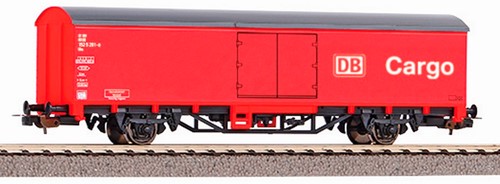 Piko 98549A2 H0 - Ged. Güterwg. DB AG V, rot, #2