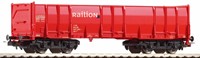 Piko 98559A3 H0 - Hogeboordwagen Eaos Railion VI, verkeersrood, #3
