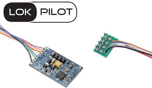 ESU 59020 H0 0 - Lokpilot 5 basic, DCC, Standaard decoder, NEM652, 8-pin