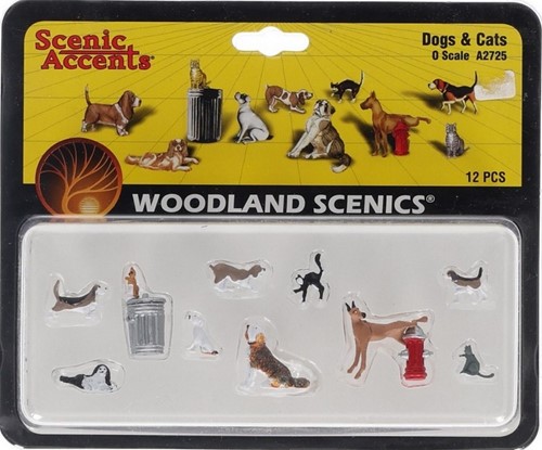 Woodland Scenics A2725 0 - Honden en Katten