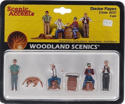 Woodland Scenics A2727 0 - Schaakspelers