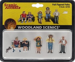 Woodland Scenics A2728 0 - Volslanke Mensen