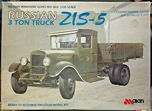 Alan 3  - Zis-5 Russian 3 Ton Truck 1:35 (Open Verpakking)