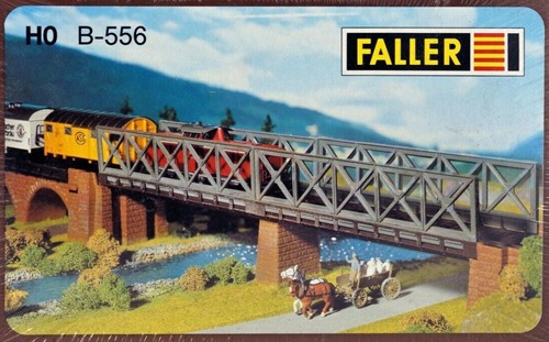Faller B-556 H0 - Brugdeel Bocht