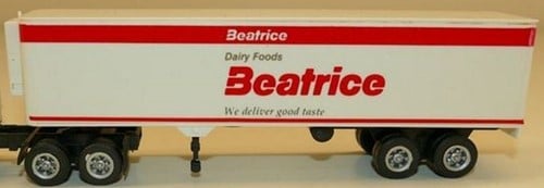Herpa H0 - Trailer Dairy Foods Beatrice