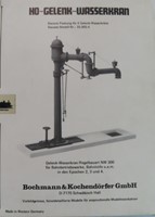 B&K 33.002.4 H0 - Waterkraan Zwenkend 4stuks
