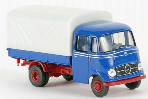Brekina 13569 - Mercedes Benz L319 Vrachtwagen Blauw/Wit