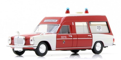 Brekina 13817 - Mercedes Benz /8 KTW Beruf Feuerwehr Mülheim
