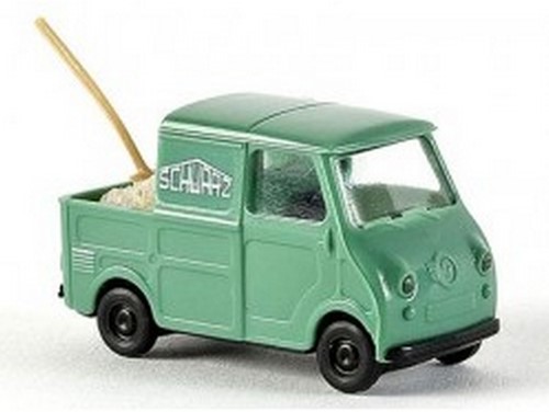 Brekina 27904 H0 - Goggomobil Puck-up Schwarzbau