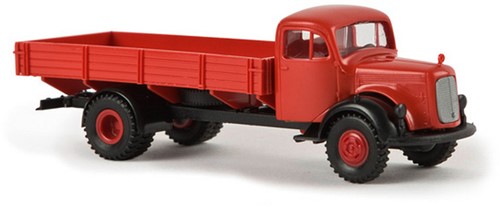 Brekina 40023 H0 - Mercedes Benz L 311 Economy Vrachtwagen Groen