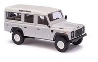 Busch 50300 H0 - Land Rover Defender Station Wagen 110 Wit