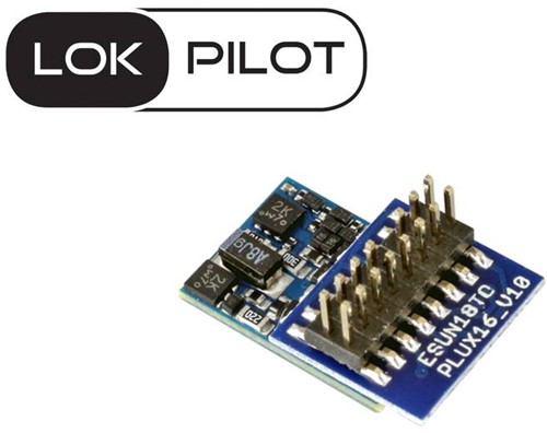 ESU 59814 H0 TT N - Lokpilot 5 Micro, DCC/MM/SX, PluX16 (25)