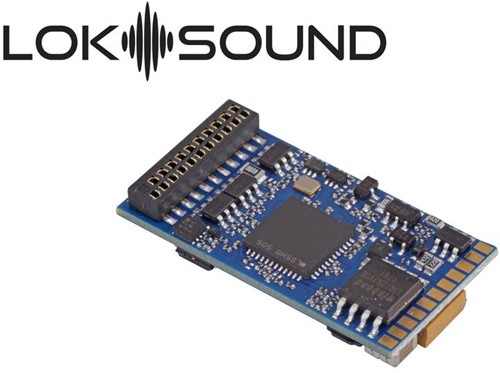ESU 58419 H0 0 - Loksound 5, DCC/MM/SX "Leerdecoder" inclusief speaker, 21MTC NEM660 (5)