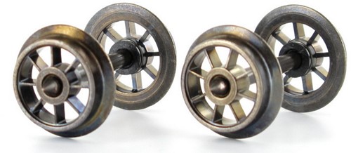 Märklin/Trix E700630 - Radsatz 1 Stück Spaakwielen DC Gelijkstroom 10,3 x 24.5 mm