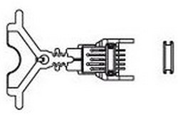 Piko ET57520-33 - Kuppl.elektr.(Pins)Wagen A