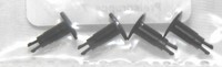 Piko ET59440-09 H0 - buffers voor E-Lok BR 101 (4stuks)