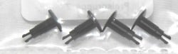 Piko ET59440-09 H0 - buffers voor E-Lok BR 101 (4stuks)