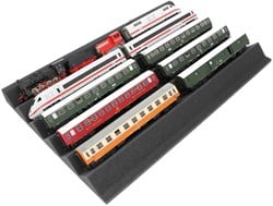 Feldherr EUMEWDA01 H0 - Treinbed - H0-spoor - 5 compartimenten