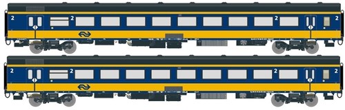 Exact-Train EX11000 H0 - ICRm 2e Klasse "Binnenland" NS 2-delige Set