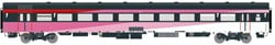 Exact-Train EX11141 H0 - NS ICRm Fyra 1 (Amsterdam - Brussel) für die Hsl-Strecke eingesetzt Reisezugwagen A(Rot/Rose/Weiss)