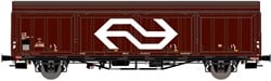 Exact-Train EX20821 H0 - NS .Hbis Nr. 21 RIV 84 NS 216 3 236-3, 3 Sicken, braun, gross NS Logo und Aufschrift 'Amsterdam Rietlanden'