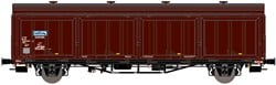 Exact-Train EX20828 H0 - NL-RN Hbis 281 railion 21 RIV 84 NS 226 0917-0 , 3 Sicken, Braun