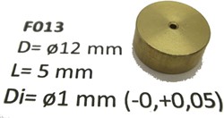 Micromotor.eu F013 - Flywheel ø12 mm x 5 mm x ø1 mm