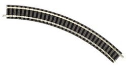 Fleischmann 9120 N - Gebogen Rail R1 45° 1stuks