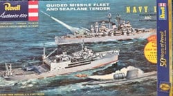 Revell G-333-495 - Guided Missile Fleet and Seaplane Tender 50Jahre Special Edition 1:483 (Open Verpakking)